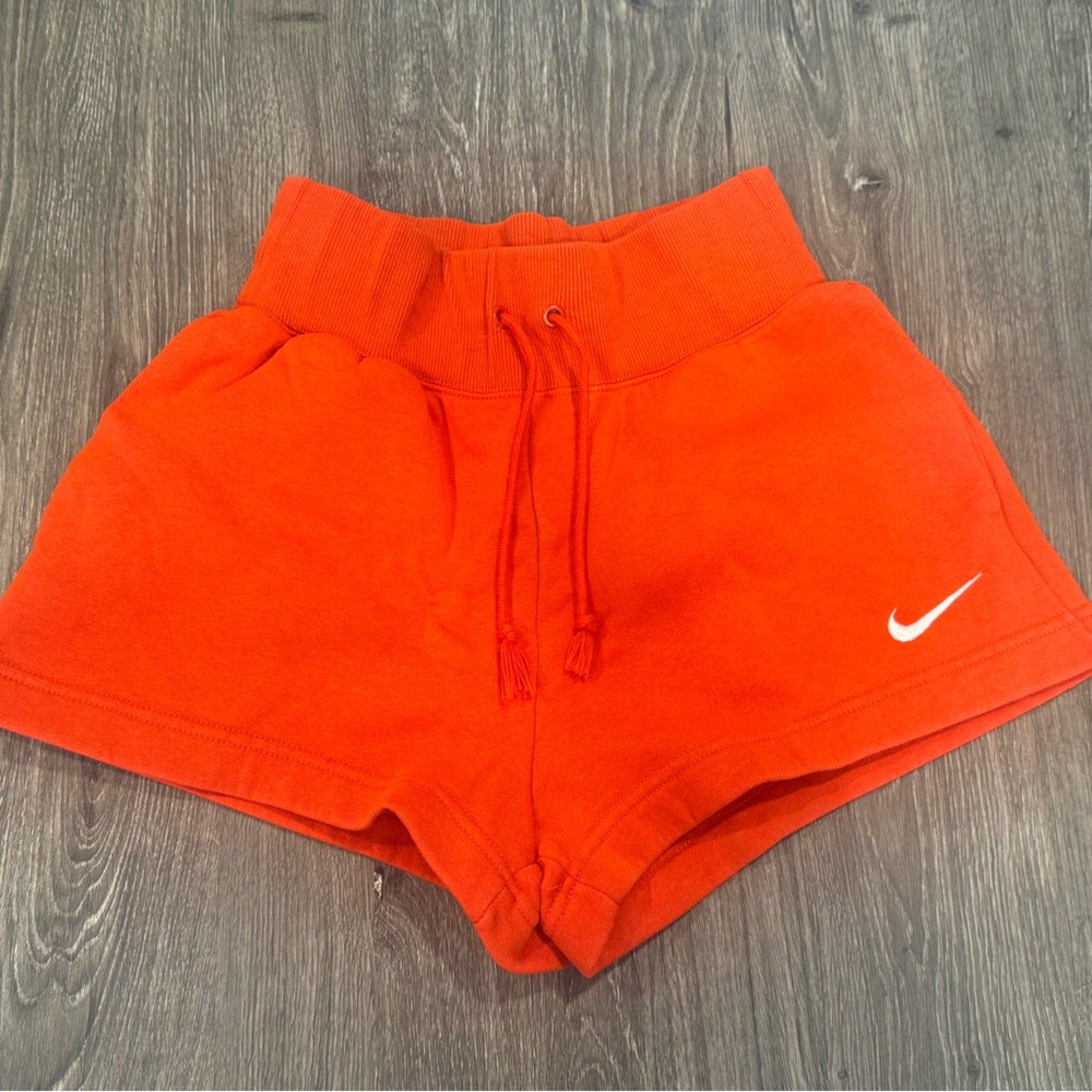 Nike Orange Athletic Shorts Size XS